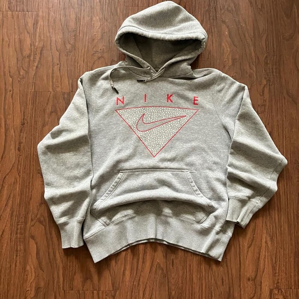 Nike Men's Grey Hoodie